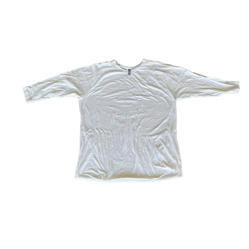 Vintage American Apparel 3/4 Sleeve Baseball T Shirt